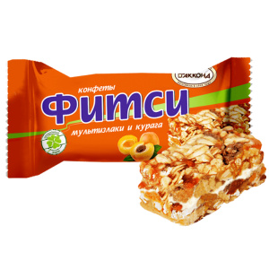 Конфеты "Фитси" мультизлаки и курага