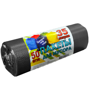 Мешок для мусора суперпрочный 35 литров