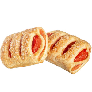 Печенье сдобное Штрудич с ЗЕМЛЯНИЧНОЙ начинкой