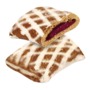 Пряники заварные "Коврижка" с черной смородиной