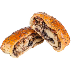 Восточные сладости мучные рулетики "Слоёные" 