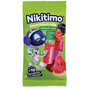 Сироп для приготовления фруктового льда "Nikitimo" кислый микс 190гр