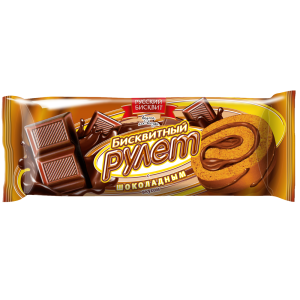 Рулет бисквитный Шоколадный 175гр