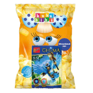 Кукурузные палочки сладкие Кукубики с сюрпризом 120гр