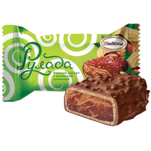 Десерт "Рулада" арахис