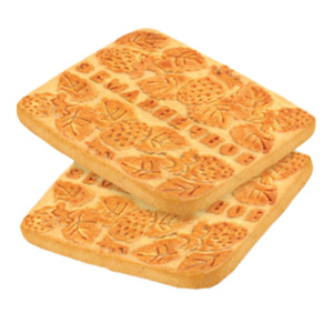 Печенье сахарное "Земляничное"