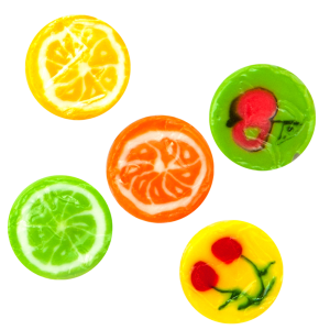 Карамель леденцовая "Акварельки" со вкусами