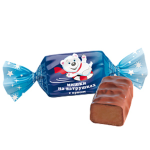 Конфеты "Мишки на ватрушках" с ирисом