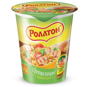 Лапша с Курицей "Роллтон" 70гр