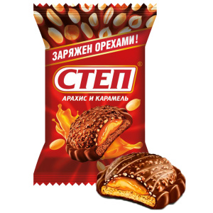 Конфеты с начинками "Степ" десерт с печеньем