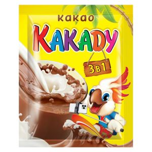 Растворимый какао напиток "Какаду" 20гр