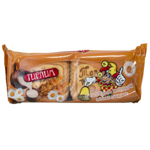 Печенье сахарное "С топленым молоком"