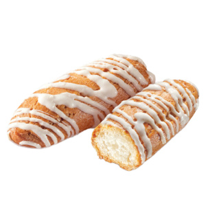 Заварные в белой глазури