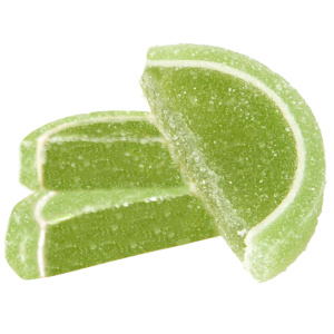 Мармеладные дольки со вкусом яблока