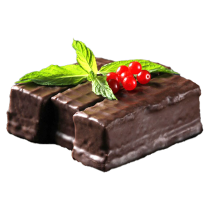 Пирожные "Шоко-танго" с вареной сгущенкой и зефиром