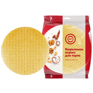 Вафельные коржи для торта "Классика", 90 г/18 шт