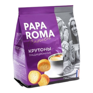 Крутоны традиционные Papa Roma 100гр