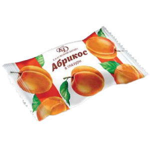 Конфеты глазированные Калужский Десерт "Абрикос в глазури"
