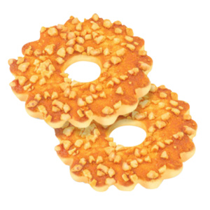 Печенье сдобное "Кольцо" с орехом