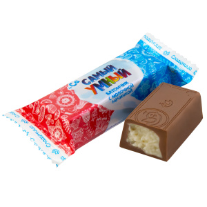 Конфеты типа ассорти с начинкой "Самый умный" батончик