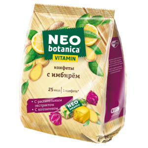 Конфеты желейные "Neo botanica VITAMIN" с имбирем 200гр