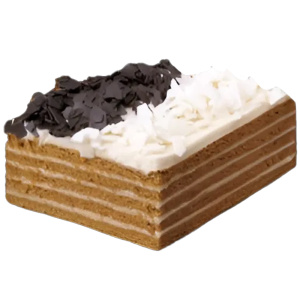 Медовик с шоколадной крошкой (восточные сладости мучные)